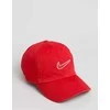Nike Kepurė U Nsw H86 Swoosh Wash Cap Raudona 943091 657