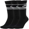 Nike Kojinės Crew Nsw Essential Stripe Juodas CQ0301 010
