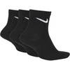 Nike Kojinės Everyday Ltwt Ankle 3PR Juodas SX7677 010