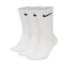 Nike Kojinės Everyday Ltwt Crew 3pr Baltas SX7676 100