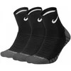Nike Kojinės Evry Max Cush Ankle 3PR Juodas SX5549 010