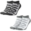 Nike Kojinės Nsw Mens 2 Ppk No Show Pilkas Baltas