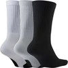 Nike Kojinės U Nk Crew Everyday Bball Pilkas Juodas Baltas DA2123 902