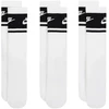 Nike Kojinės U Nk Ed Elvd Crw 3P Fta St-144 Baltas IM7949 901