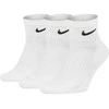 Nike Kojinės U NK Everyday Cush Ankle 3PR Baltas SX7667 100
