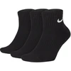 Nike Kojinės U NK Everyday Cush Ankle 3PR Juodas