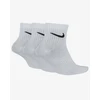 Nike Kojinės U NK Everyday Ltwt Ankle 3PR Baltas