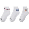 Nike Kojinės U Nk Everyday Plus Cush Ankle Baltas DH3827 902