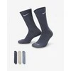 Nike Kojinės U Nk Everyday Plus Cush Crew Mėlyna Creamy SX6888 901