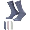 Nike Kojinės U Nk Everyday Plus Cush Crew Mėlyna Žalias Lilac SX6888 933