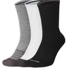Nike Kojinės U NK Evry Max Cush Crw 3PR Baltas Pilkas Juodas SX7836 909