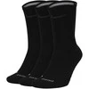 Nike Kojinės U NK Evry Max Cush Crw 3PR-Pro Juodas SK0121 010
