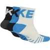 Nike Kojinės U NK Evry MX Cush Ankle 3PR Juodas Mėlyna Baltas SX7940 912