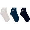 Nike Kojinės U Nk Nsw Everyday Essential Juodas Mėlyna Pilkas DX5074 912