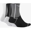 Nike Kojinės U Nk Nsw Everyday Plus Juodas Baltas Pilkas CK6021 904