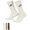 Nike Kojinės Unisex U Nk Nsw Everyday Essential Baltas rusvai gelsvas Brown DX5025 904