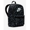 Nike Kuprinė Nike Heritage Bkpk-Airbrush Juodas Baltas HV6611 010
