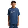 Nike Marškinėliai Paaugliams B Nk Df Multi Ss Top Hbr Mėlyna IF2430 461