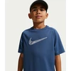 Nike Marškinėliai Paaugliams B Nk Df Multi Ss Top Hbr Mėlyna IF2430 461