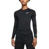 Nike Marškinėliai Vyrams M Nk Df Tight Top Ls Juodas DD1990 010