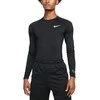 Nike Marškinėliai Vyrams M Nk Df Tight Top Ls Juodas DD1990 010