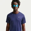 Nike Marškinėliai Vyrams M Nk Df Uv Miler Ss Mėlyna DV9315 410