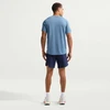 Nike Marškinėliai Vyrams M Nk Df Uv Miler Ss Mėlyna DV9315 486