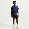 Nike Marškinėliai Vyrams M Nk Df Uv Miler Ss Mėlyna DV9315 410