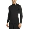 Nike Marškinėliai Vyrams M Np Df Tight Ls Mock Juodas FB7908 010