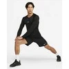 Nike Marškinėliai Vyrams M Np Df Tight Top Ls Juodas FB7919 010