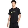 Nike Marškinėliai Vyrams M Nsw Tee 12Mo Swoosh Juodas HQ8092 010