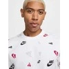 Nike Marškinėliai Vyrams M Nsw Tee 12Mo Aop Baltas HJ0561 100