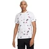 Nike Marškinėliai Vyrams M Nsw Tee 12Mo Aop Baltas HJ0561 100