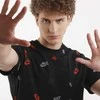 Nike Marškinėliai Vyrams M Nsw Tee 12Mo Aop Juodas HJ0561 010