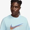 Nike Marškinėliai Vyrams M Nsw Tee 12Mo Swoosh Mėlyna HQ8092 474