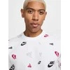 Nike Marškinėliai Vyrams M Nsw Tee 12Mo Aop Baltas HJ0561 100