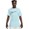 Nike Marškinėliai Vyrams M Nsw Tee 12Mo Swoosh Mėlyna HQ8092 474