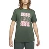 Nike Marškinėliai Vyrams M NSW Tee Swoosh/block Žalias