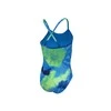 Nike Maudymosi Kostiumėlis Mergaitėms Nk G Tie Dye Crossback Mėlyna Colored NESSE763 338