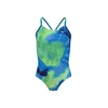 Nike Maudymosi Kostiumėlis Mergaitėms Nk G Tie Dye Crossback Mėlyna Colored NESSE763 338