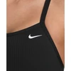 Nike Maudymosi Kostiumėlis Moterims Nk W Solid Rib Racerback Juodas NESSG017 001