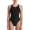Nike Maudymosi Kostiumėlis Moterims Nk W Solid Fastback Juodas NESS8370 001