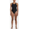 Nike Maudymosi Kostiumėlis Moterims Nk W Solid Fastback Juodas NESS8370 001