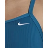 Nike Maudymosi Kostiumėlis Moterims Nk W Solid Rib Recerback Mėlyna NESSG017 448