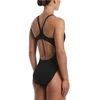 Nike Maudymosi Kostiumėlis Moterims Nk W Solid Rib Racerback Juodas NESSG017 001