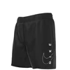 Nike Maudymosi Šortai Paaugliams Nk B Split Lgo 4'' Volley Short Juodas NESSC781 001