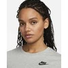 Nike Palaidinė Moterims W Nsw Club Ss Tee Pilkas DX7902 063