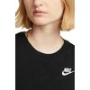 Nike Palaidinė Moterims W Nsw Club Ss Tee Juodas DX7902 010