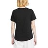 Nike Palaidinė Moterims W Nsw Club Ss Tee Juodas DX7902 010