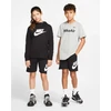 Nike Šortai Paaugliams B Nsw Club + Hbr Short Ft Juodas CK0509 010